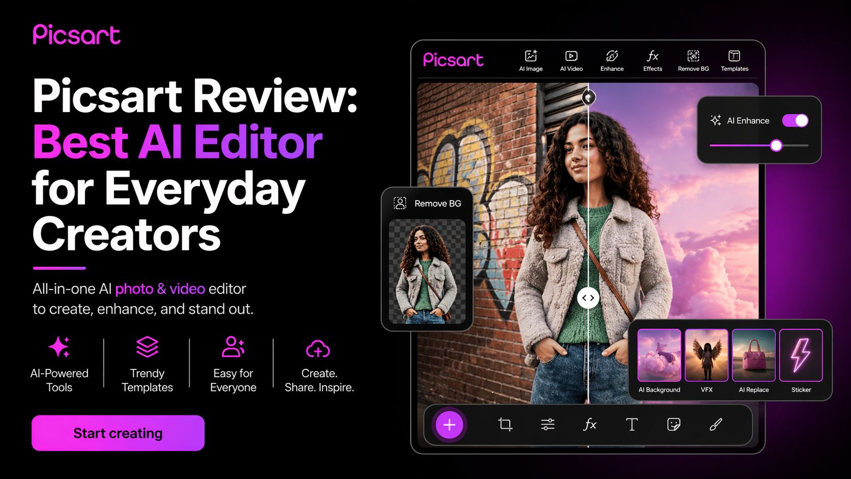 Picsart: Best AI Editor for Everyday Creators screenshot
