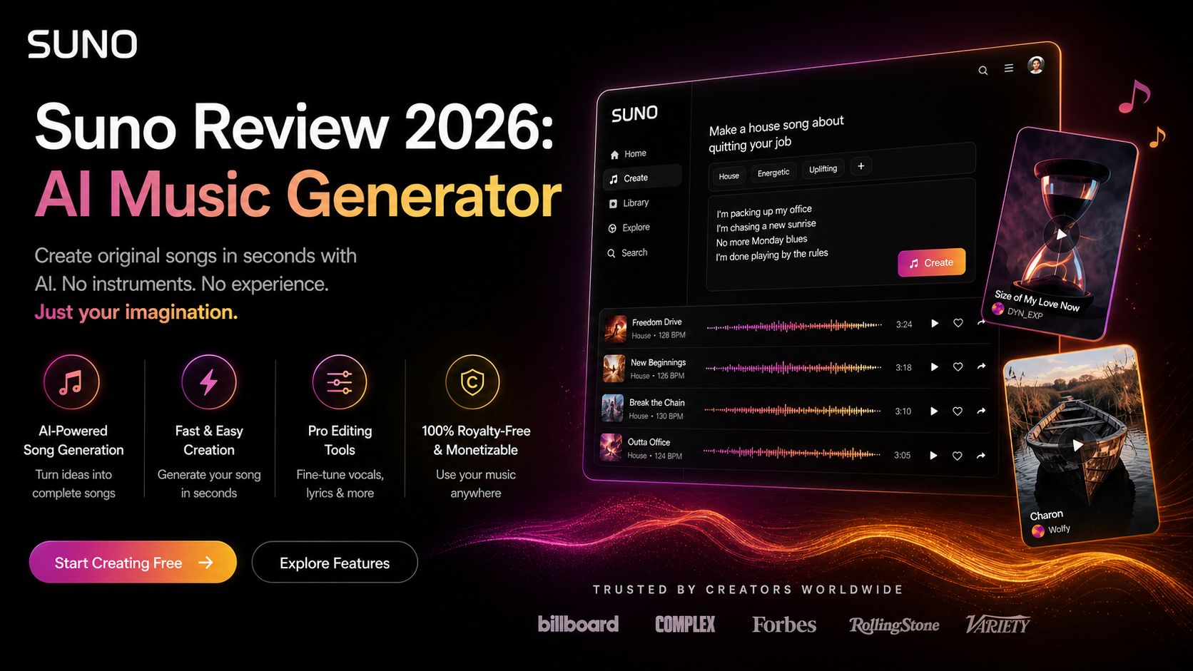 Suno Review 2026: AI Music Generator