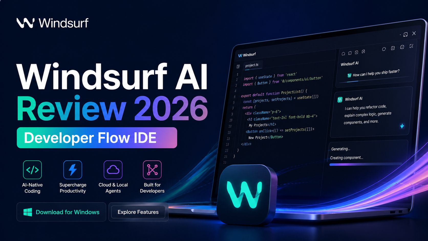 Windsurf AI Review 2026 Developer Flow IDE