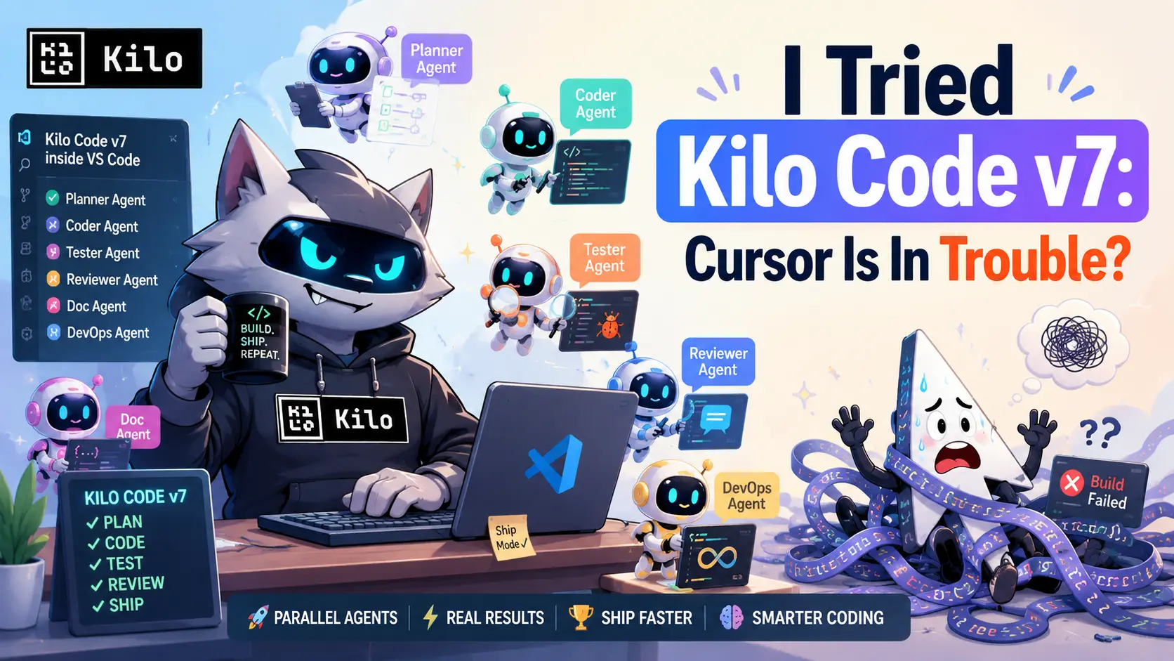 I Tried Kilo Code v7: Cursor Is In Trouble?