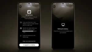 My Android + Windows Codex setup got stuck waiting for desktop connection.