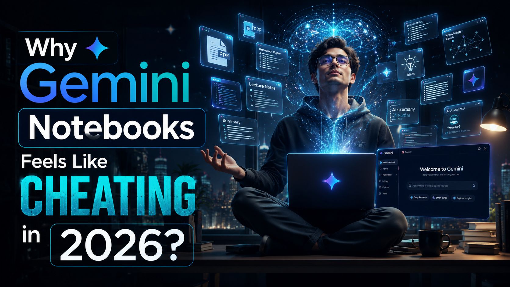 Why Gemini Notebooks Feels Like Cheating in 2026?